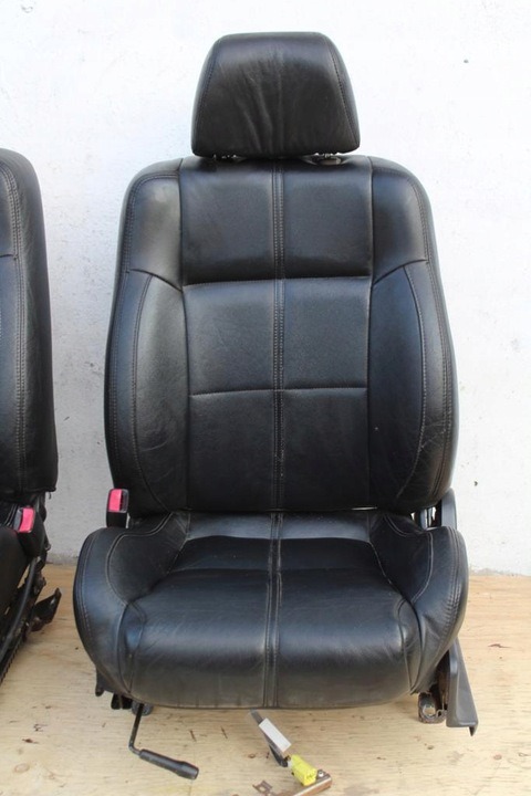 2002-2007 Subaru Impreza Black Leather /Seats/Pair - Image 3
